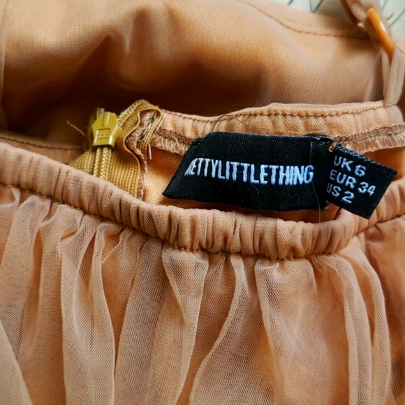 🐪🐪🐪 PRETTY LITTLE THING tulle mini-dress 🐪🐪🐪 - Picture 7 of 10